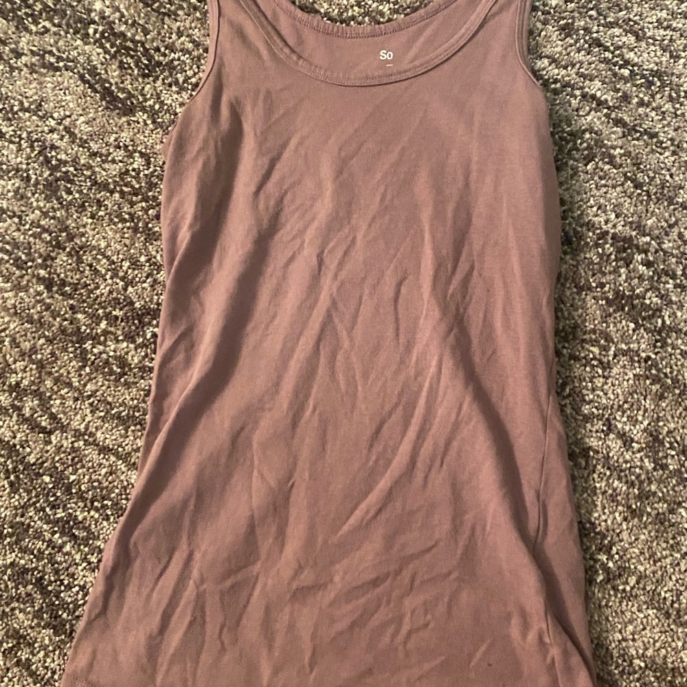 Mauve tank top